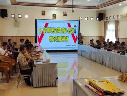 Polres Simalungun Gelar LAT PRA OPS Zebra Toba 2024: Persiapan Optimal untuk Keselamatan Lalu Lintas