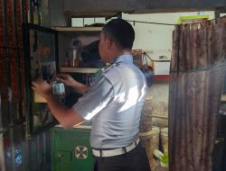 Lakukan Razia di Kamar.Rumah Tahanan Negara Kelas IIB Prabumulih di Kantor Wilayah.