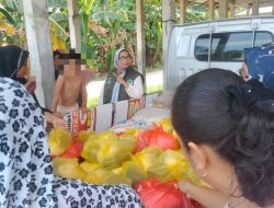 Terus Bergerak Menangkan BAHAGIA, Tdar Rangkul Emak-Emak di Sumber Padi.