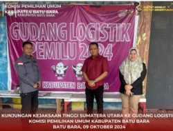 KPU Batu Bara Sambut Kedatangan Tim Dari Kejatisu,Kejaksaan Tinggi Tinjau Logistik Pilkada 2024.