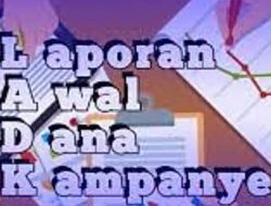 KPU Baru Bara Umum Kan Dana Kampanye Awal Masang Masing Tiga Pasangan Calon Bupati Dan Wakil Bupati.Batu Bara 2024.
