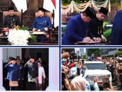 Resmi Prabowo Subianto di Lantik Menjadi Persiden RI.di Gedung MPR.RI