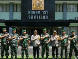 Silaturahmi Kapolda ke Markas Korem 131/Santiago, Bahas Sinergitas dan Kesiapan Pengamanan Pilkada Serentak 2024.