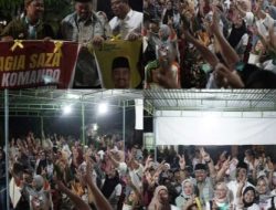 Ketua GM Pujakesuma Batu Bara Bersama Warga Mangkai Deklarasikan Dukung Baharuddin-Safrizal