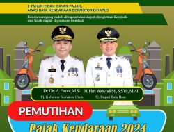Pj. Bupati Heri Imbau Masyarakat Manfaatkan Program Pemutihan dan Diskon Pajak.