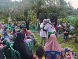 Luar Biasa Warga Mangkai Lama Deklarasikan Dukung Ke Baharuddin-Syafrizal.