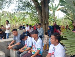 Pasangan calon Bupati Dan Wakil Bupati Kabupaten Batu Bara, Bahar Syafrizal Laksanakan Dialogisi.