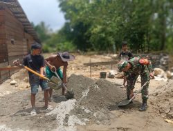 Babinsa Koramil 1311-06/Bungku Utara Tingkatkan Hubungan dengan Warga melalui Anjangsana dan Silaturahmi di Desa Tananagaya