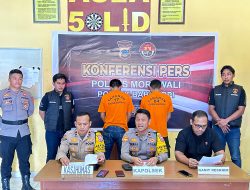 Polsek Bahodopi Berhasil Ungkap Kasus Curanmor dan Pelaku Penadah hasil Curanmor di Bahodopi.
