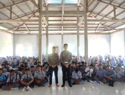 Sat Lantas Polres Morowali Gelar Sosialisasi Tertib Lalu Lintas di SMAN 2 Bungku