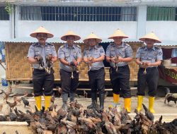 Kalapas Labuhan Ruku Kanwil Kemenkumham Sumatera Utara Monitoring Kegiatan Pembinaan Warga Binaan