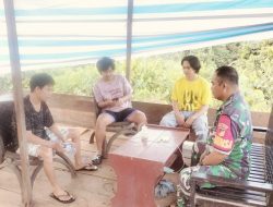 Babinsa Kodim 1311/Morowali Silaturahmi Dengan Warga Binaan di Desa Koromatantu Kabupaten Morowali Utara: Mari Jaga Kondusif Jelang Pilkada*