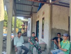 Babinsa Koramil 1311-06/Bungku Utara Tingkatkan Sinergi dengan Masyarakat melalui Anjangsana di Wilayah Binaan
