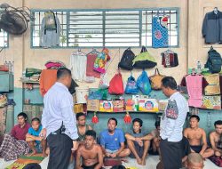 Pastikan Keamanan Terjaga, Lapas Labuhan Ruku Kanwil Kemenkumham Sumut Lakukan Kontrol Keliling