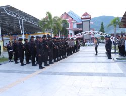 Polres Morowali Perketat Pengamanan Debat Publik Tahap 3 (Tiga) Pilkada Morowali 2024