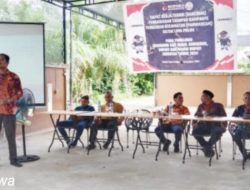 Ketua Panwaslu Kecamatan Datuk Lima Puluh melakukan Rapat Kerja Teknis (Rakernis) pada pemilihan Cagub-Cawagub dan Cabup-Cawabup.