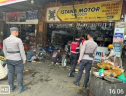 Polsek Bahodopi Gelar Patroli Dialogis Jelang Pilkada Morowali 2024.