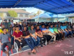 Lapas Labuhan Ruku Kanwil Kemenkumham Sumut Gelar Sidang TPP Kepada 142 Warga Binaan