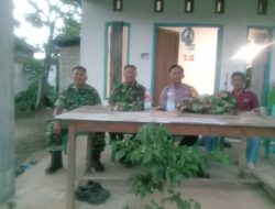 Babinsa Koramil 1311-04/Lembo Gelar Komsos di Desa Ronta, Ajak Masyarakat Jaga Stabilitas Pasca-Pilkada