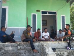 Babinsa Koramil 1311-02/Bungku Selatan Serda Irman Himbau Warga Jaga Keamanan Pasca Pilkada