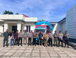 Polres Morowali Kawal Ketat Logistik Pilkada Menuju KPU Kabupaten