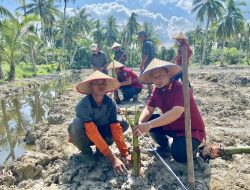 Mendukung Ketahanan Pangan, Lapas Labuhan Ruku Kanwil Kemenkumham Sumut Budidayakan Pisang
