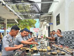 Lapas Labuhan Ruku Kanwil Kemenkumham Sumut Lakukan Pemeriksaan, Perawatan dan Rotasi Gembok
