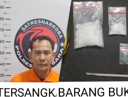 Mantaf Kasat Narkoba Polres Batu Bara Amankan Tersangka Pengedar Shabu Nazaruddin Warga Bandar Sono.