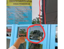 Minim Pengawasan, Diduga Rehabilitasi Ruang Kelas UPT SDN 03 Sei Mataram Asal Jadi