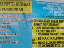 Gawat !!!!, Proyek DAU SG Di Kelola CV Yang Sama, Tim GAM BB : APH Diminta Berperan Aktif