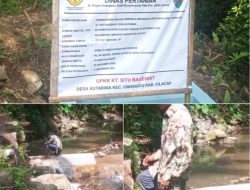 Pembangunan IRPIP Desa Kutabima Kecamatan Cimanggu Diduga Melawati Batas Waktu Kontrak 2024 selesai 2025
