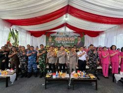 Dukung Ketahanan Pangan Nasional, Polda Sulut dan Jajaran Tanam Jagung Serentak di Lahan Seluas 105,7 Hektare