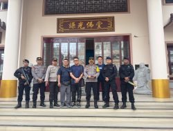 Polres Simalungun Sukses Amankan Perayaan Tahun Baru Imlek 2576 di Tiga Vihar