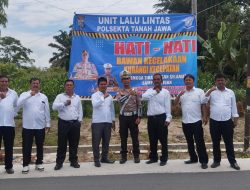  Unit (Lantas) Polsek Tanah Jawa, di bawah naungan Polres Simalungun, melakukan upaya preventif untuk 