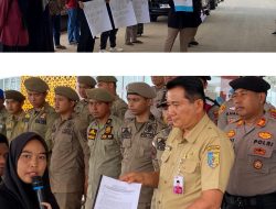 Gawat:Gedung Bupati Batu Bara di Geruduk Masa Minta Kepada Pj.Bupati Batu Bara Dirut RSUD Kuala Gunung Pinta Masa di Copot.