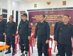 Lapas Kelas IIA Labuhan Ruku Hadiri Pelantikan Pintu Kemenimipas Secara Virtual