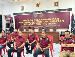 Lapas Kelas IIA Labuhan Ruku Siap Jalankan Arahan Direktur Jenderal Pemasyarakatan.