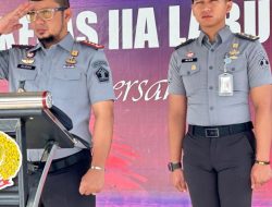 Lapas Labuhan Ruku Gelar Penyematan Tanda Kenaikan Pangkat Kepada 7 Pegawai