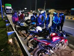 Antisipasi Kejahatan Jalanan, Polres Simalungun Lakukan Patroli Skala Besar