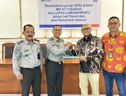 Transparansi Pengelolaan Keuangan, Lapas  Labuhan Ruku Teken Mou Dengan BRI