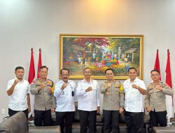 TINGKATKAN SINERGITAS ANTAR INSTANSI KALAPAS LABUHAN RUKU KELAS IIA KUNJUNGI KAPOLRES ASAHAN
