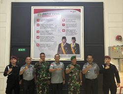 Kalapas Labuhan Ruku Sambut Koordinasi dan Kunjungan Danramil 05/Talawi.