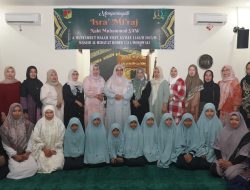 Kodim 1311/Morowali bersama Persit dan Anak-anak Pesantren Peringati Isra Mi’raj Nabi Muhamad SAW Serta Sambut Malam Ni’sfu Sa’ban di Masjid Al-hidayah