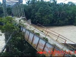 Hampir Sepekan, Jembatan Peninggalan Belanda di Kampung Kulon Belum Ada Tanda Perbaikan