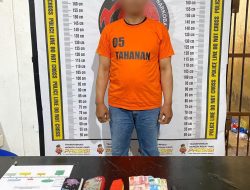 Satres Narkoba Polres Simalungun Amankan Tersangka Pengedar Shabu di Hotel Pelangi