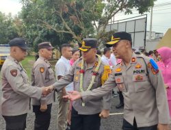 Kapolres Simalungun Gelar Kunjungan Kerja dan Beri Arahan di Polsek Tanah Jawa.