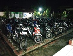 Razia Balap Liar di Cilacap, 42 Motor Diamankan