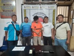 Pengedar Shabu di Suka Rame Tanah Jawa, Diamankan Unit Reskrim Polsek Tanah Jawa. 