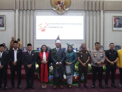 Kapolres Simalungun Hadiri Pengambilan Sumpah Pimpinan DPRD Kabupaten Simalungun Periode 2024-2029*
