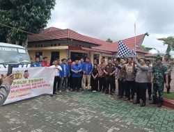 Program Polri Persisi, Jelang Bulan Ramadhan Kapolres Simalungun Bersama Mahasiswa, Bagikan Bansos.